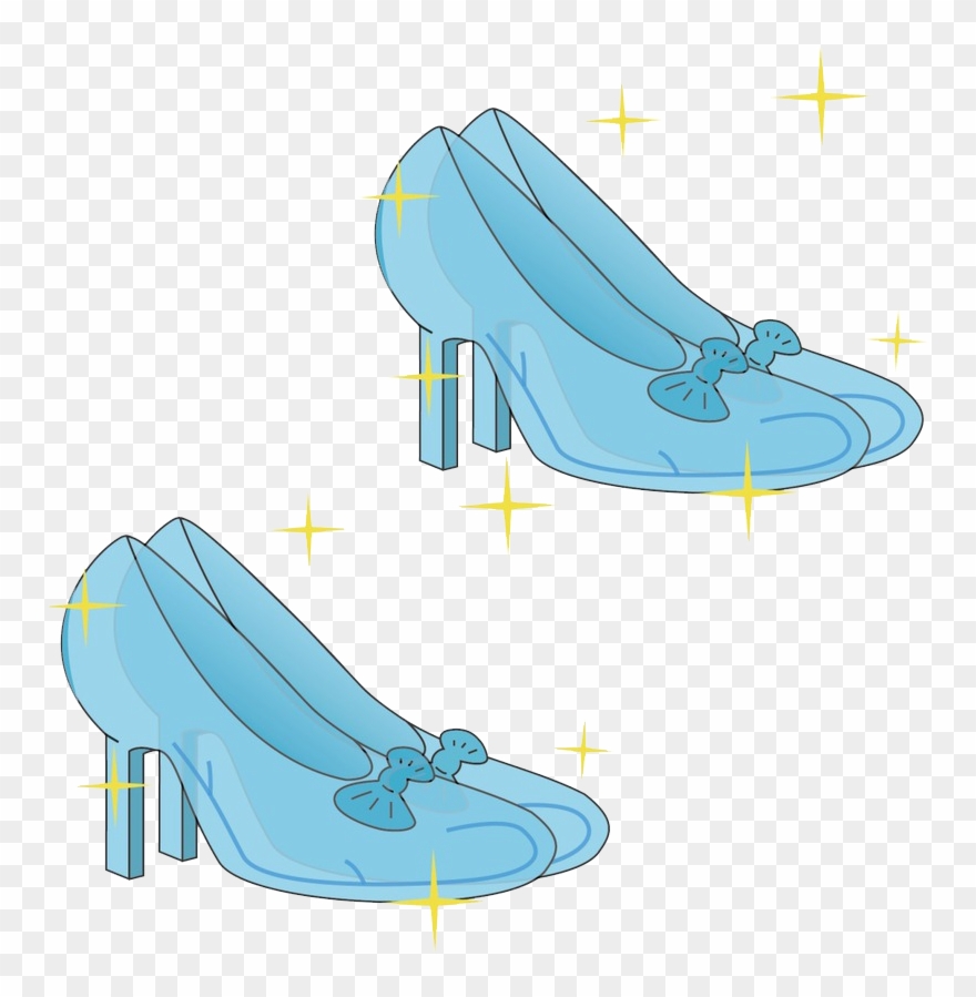 Shoe Texture Png - Dibujo De La Zapatilla De Cenicienta Clipart