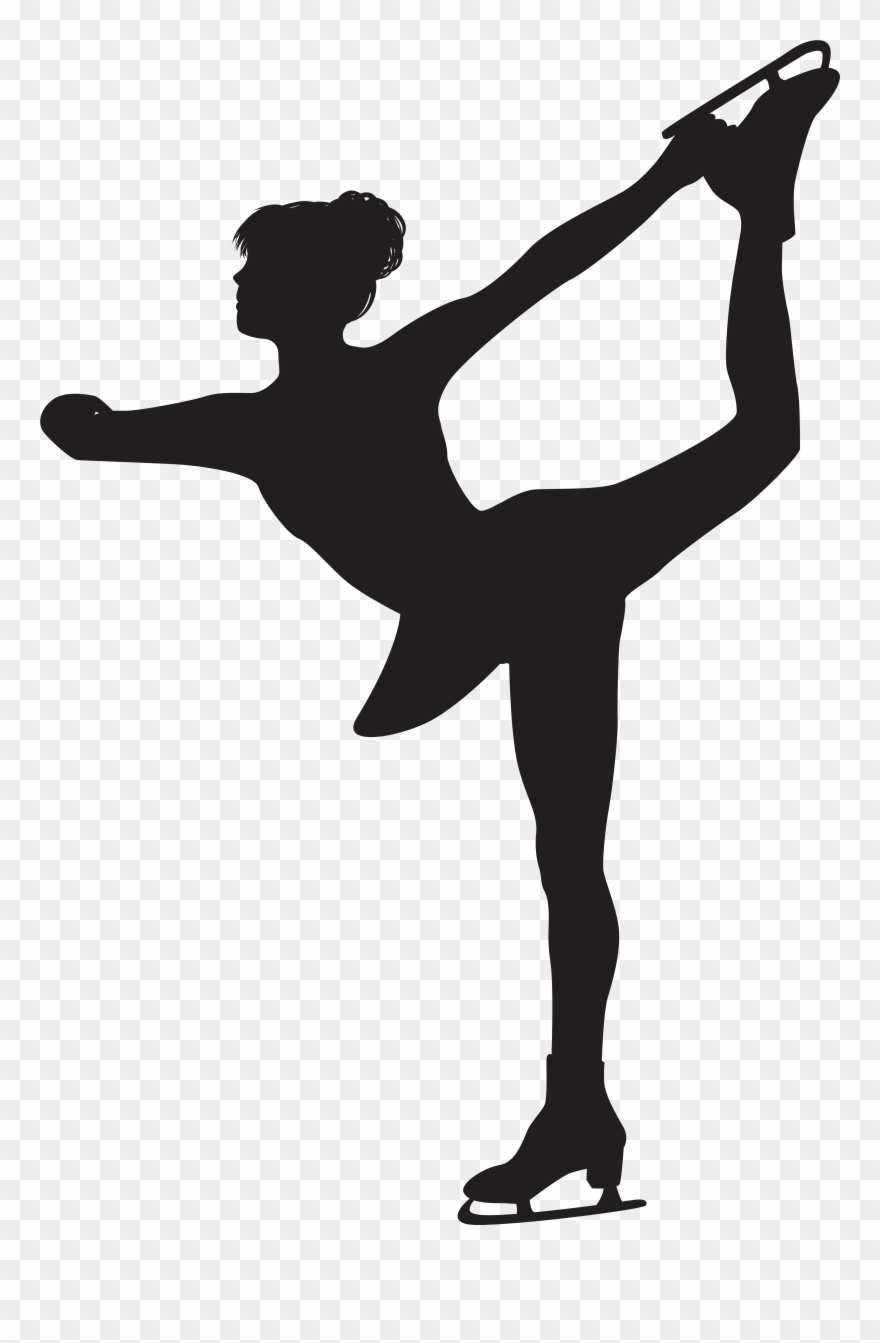 Figure Skater Clipart - Png Download