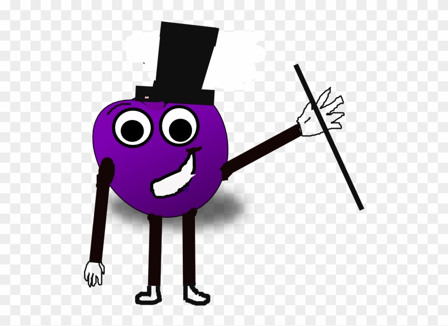 Plumb Prune Dancing In The Rain Clip Art - Prune Clip Art - Png Download