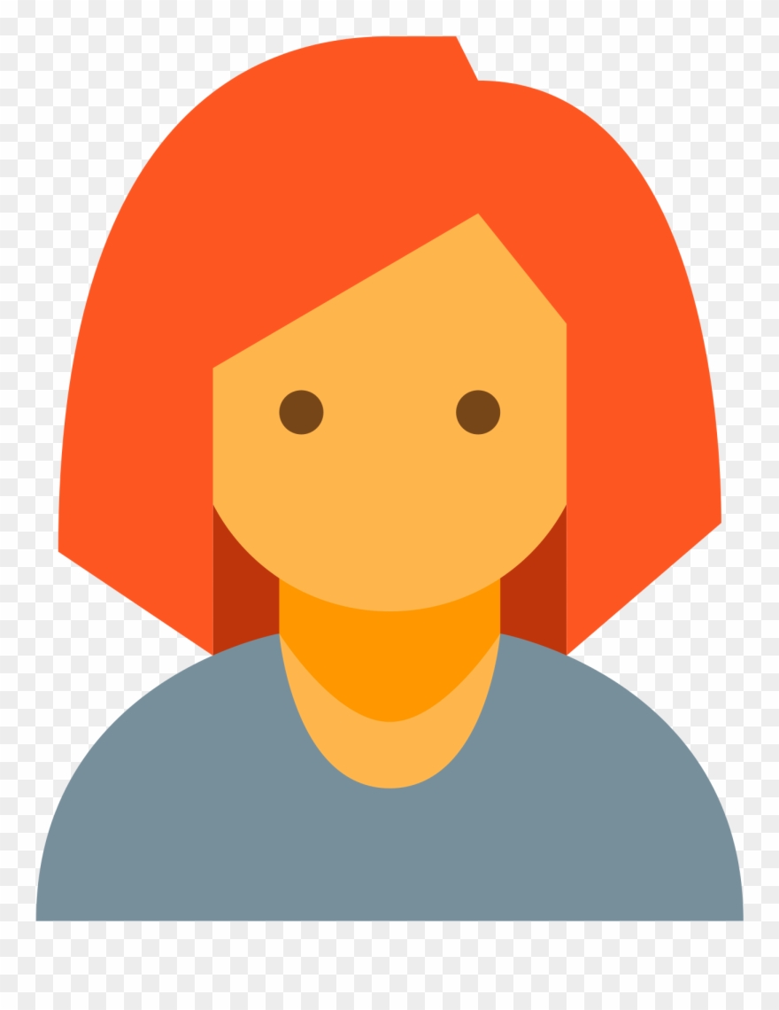 Png Free Library File Icons Businesswoman Wikimedia - Women Flat Icon Png Clipart