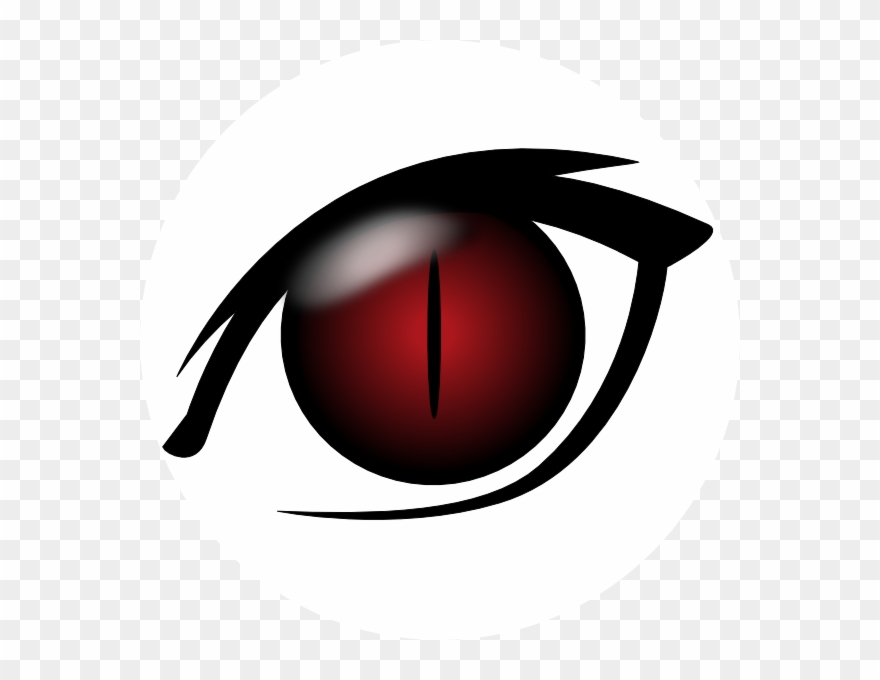 Red Eye Transparent Background Clipart