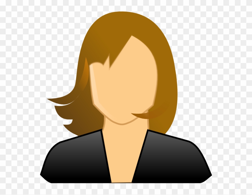 Faceless Woman Clip Art At Clker Com - User Png Icon Gif Transparent Png