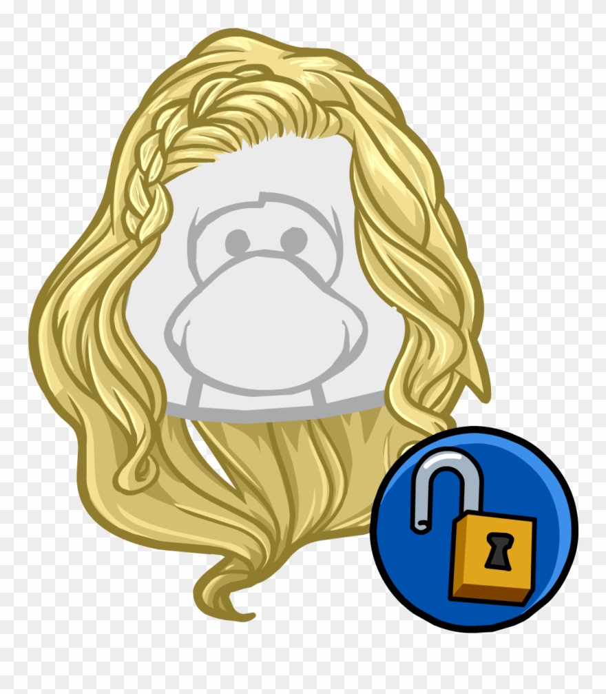 Club Penguin Clip Art - Free Penguin Codes Hair - Png Download