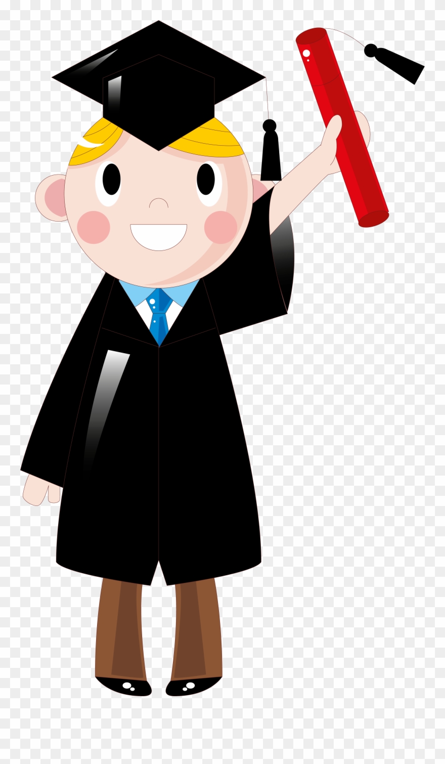 Clip Art - Cartoon Student - Png Download