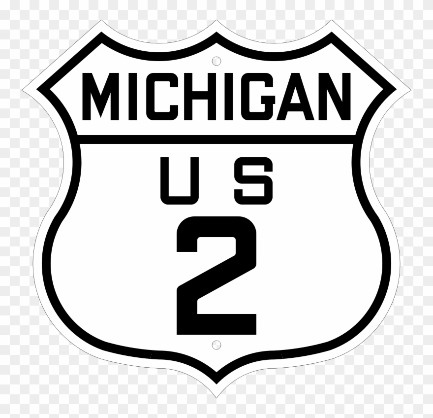 Us 2 Michigan - Texas 281 Clipart