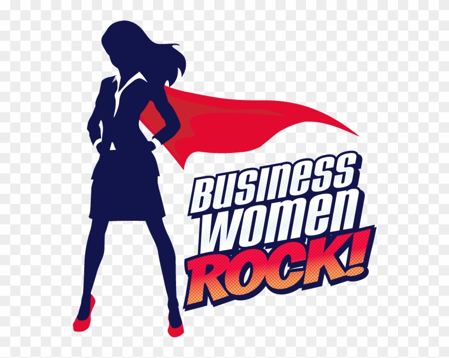 Business Women Rock Clipart