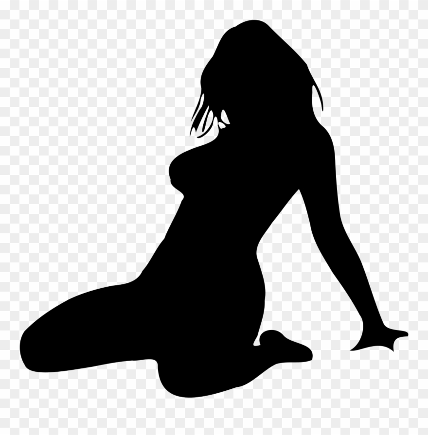 Woman Silhouette 63 Png Clip Arts - Silhouette Gif Png Transparent Png