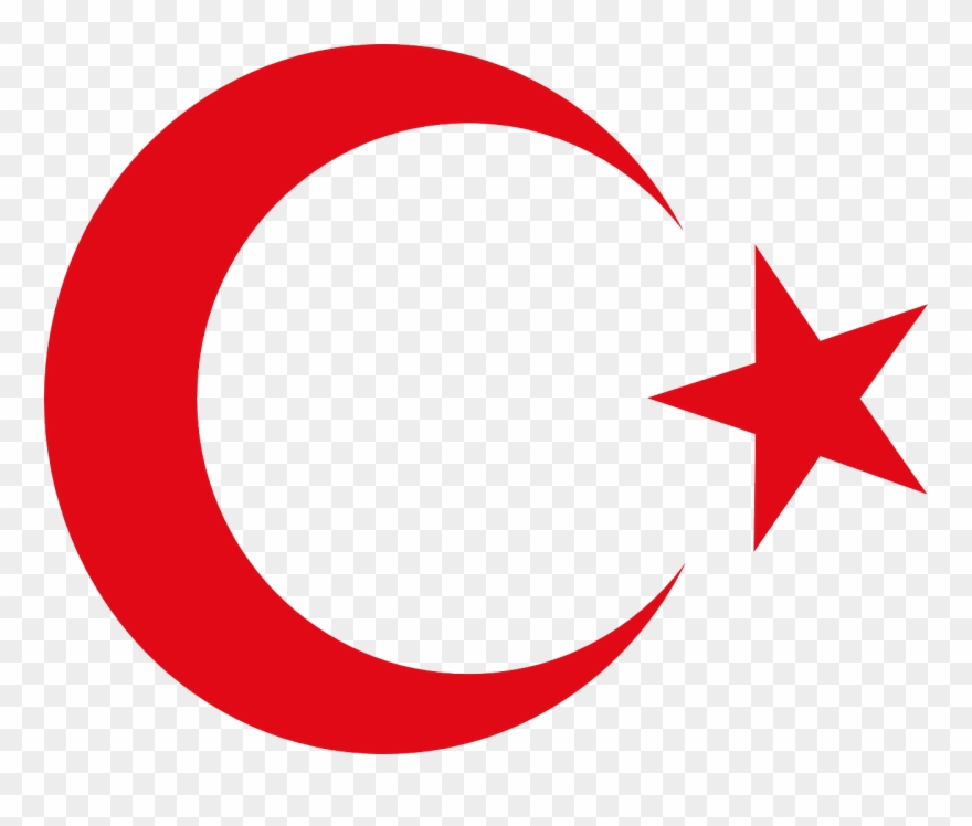 Islam Clipart Crescent And Star - Turquia Escudo - Png Download