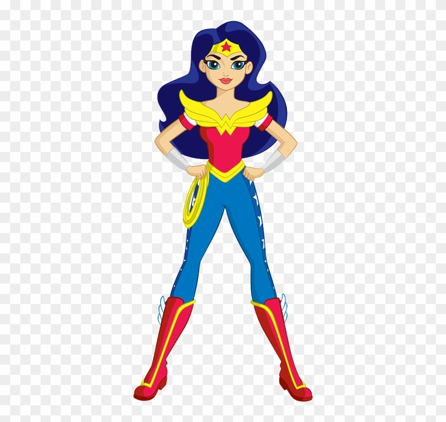 Vector Superhero Female - Wonder Woman Dc Super Hero Clipart