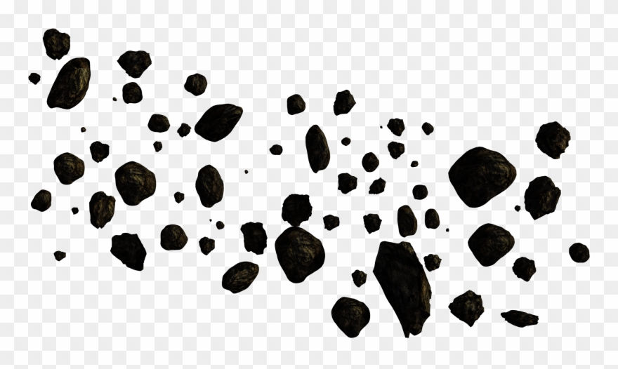 Meteoroid Drawing Asteroid Belt Clip Art Freeuse - Asteroid Belt Clipart - Png Download