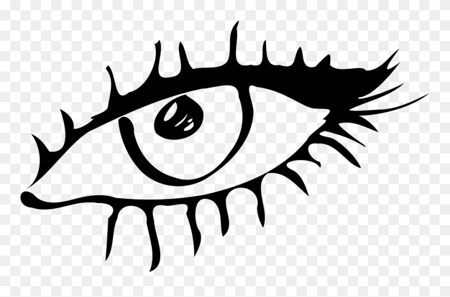 Clip Arts Related To - Eye Clipart Scary - Png Download