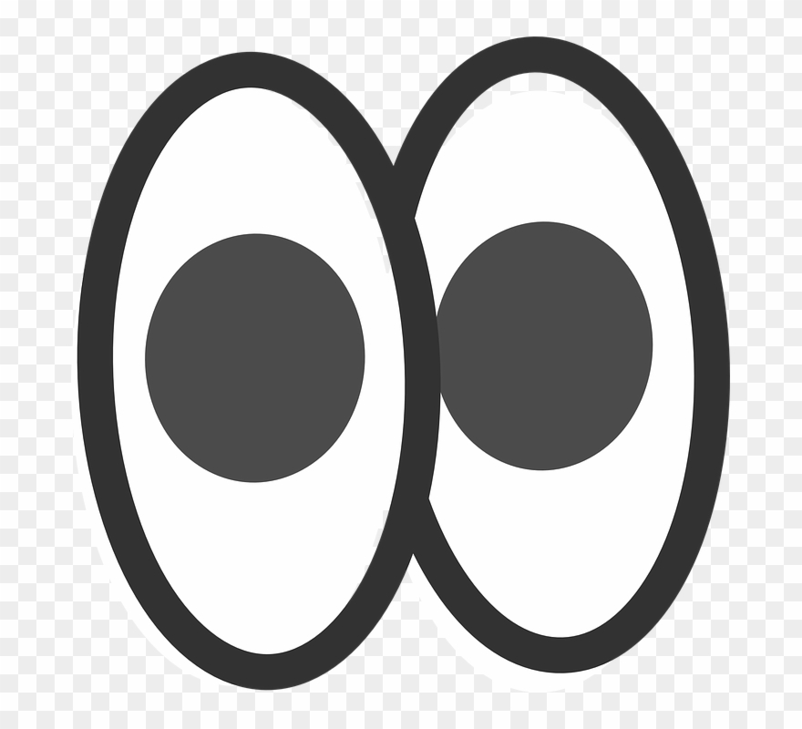Eye Clipart Pair - Big Pair Of Eyes - Png Download