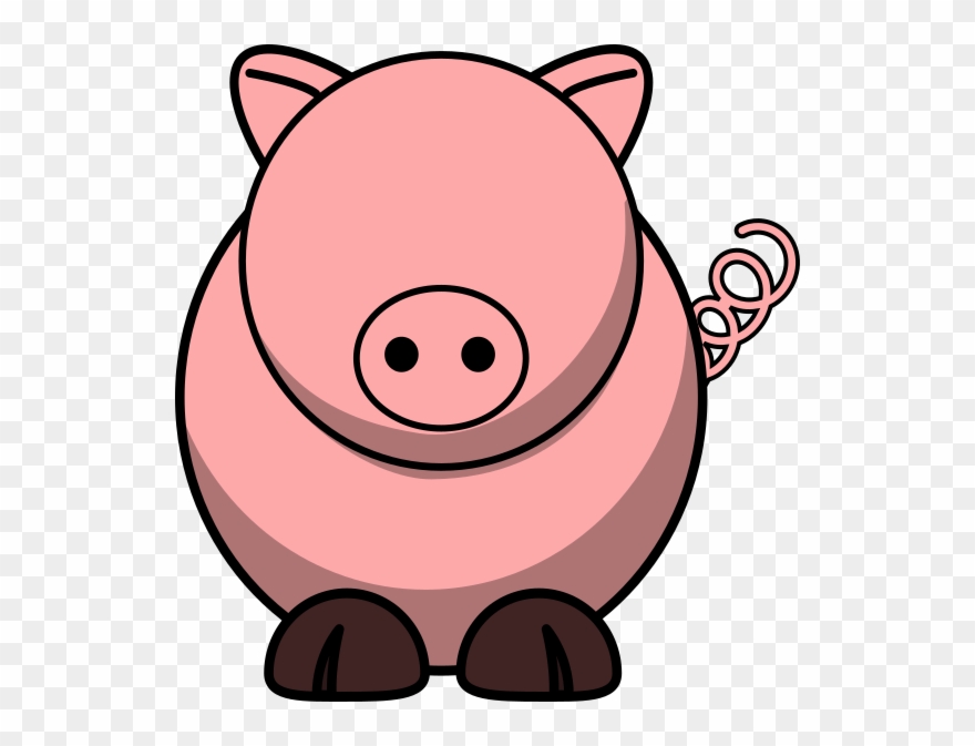 Clip Freeuse With No Clip Art At Clker Com - Imagenes Animadas De Puercos - Png Download