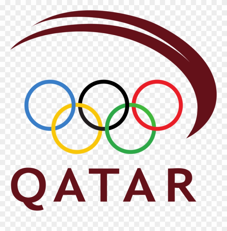 Qoc Lend Support To Paralympic Day In Doha - Refugee Olympic Team Logo Clipart