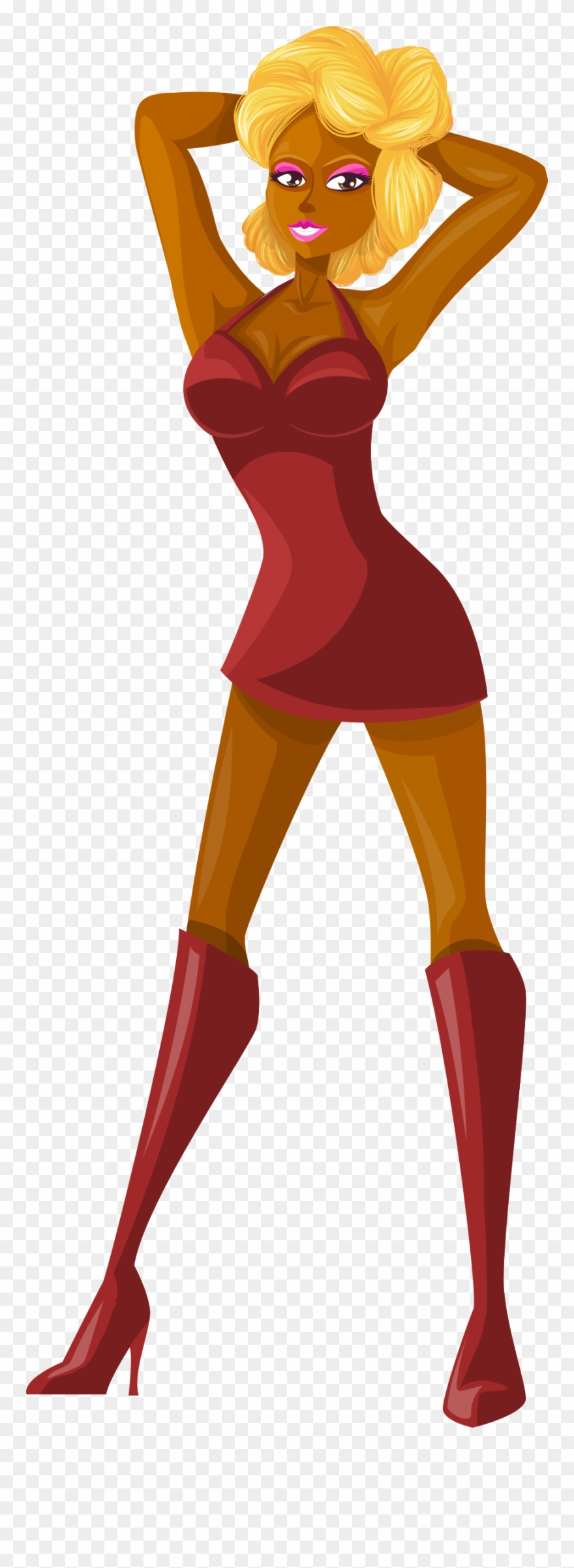 Big Image - Dark Skin Clipart