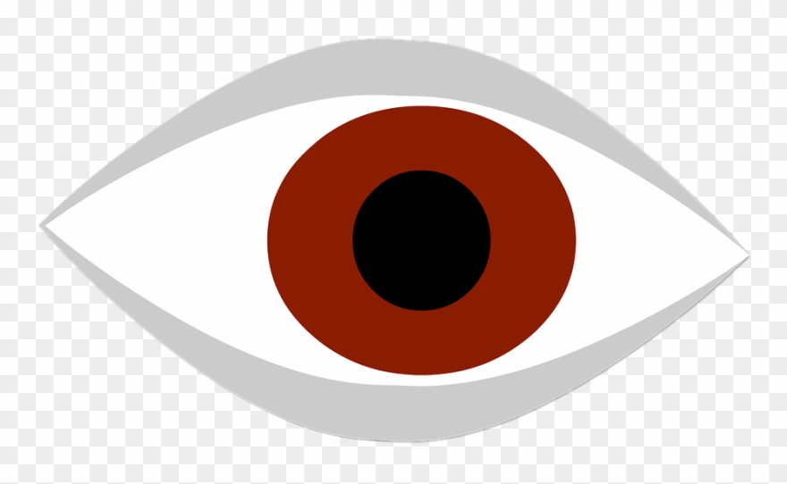 Brown Eyes Clipart Mata - Eye - Png Download