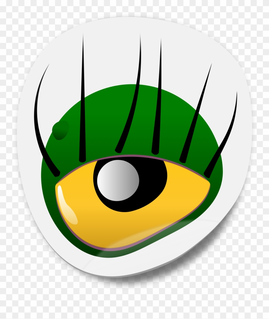 Clipart Cookies Eye - Monster Eye Cartoon - Png Download