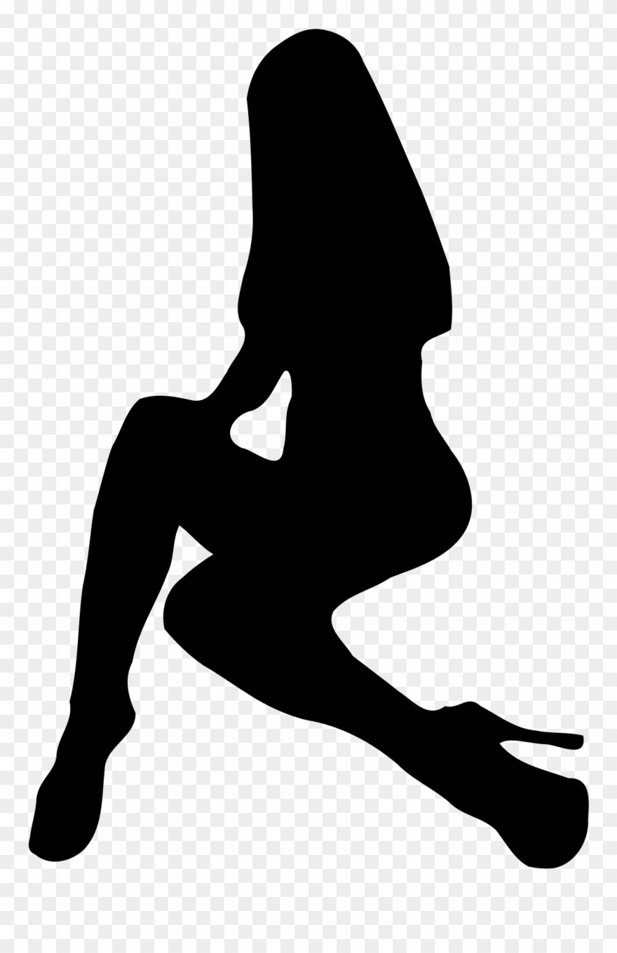 Woman Silhouette 50 Png Clip Arts - Outline Woman Silhouette Transparent Png