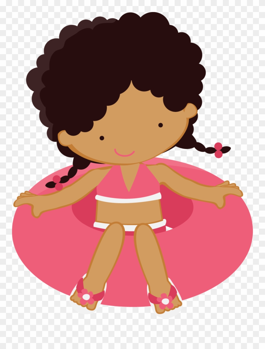 Vbnf - Boneco Desenho Pool Party Png Clipart