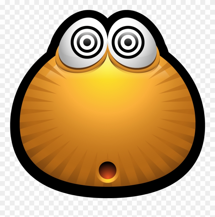 Confused Cartoon Eyes Png Image - Shocked Icon Clipart