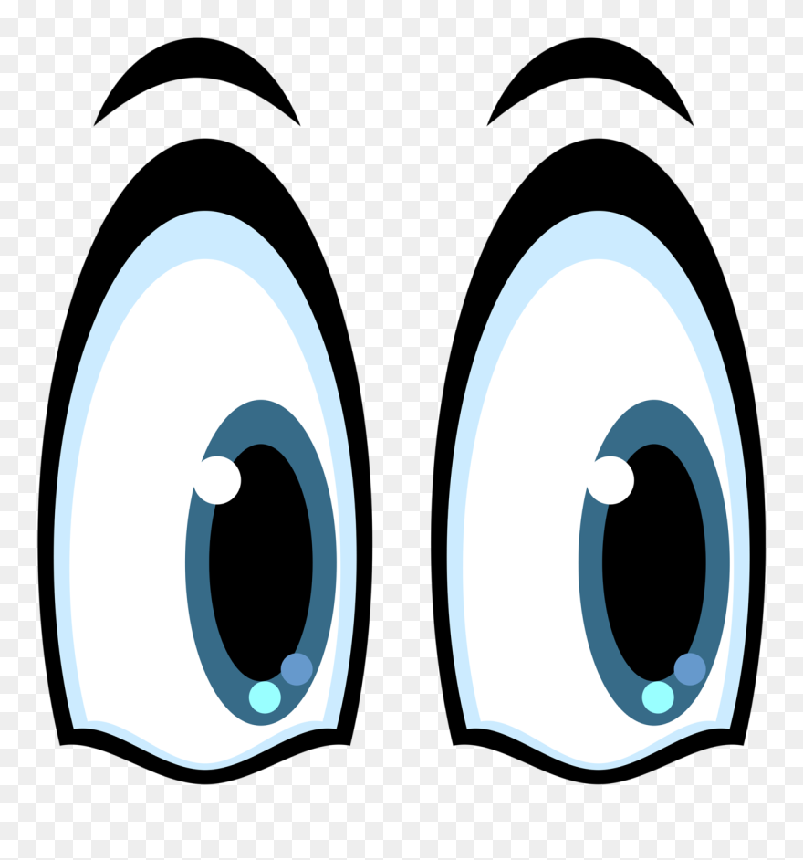 Фотки Manga Eyes, Eyes Clipart, Cartoon Dog, Cartoon - صورة عيون كرتونية - Png Download