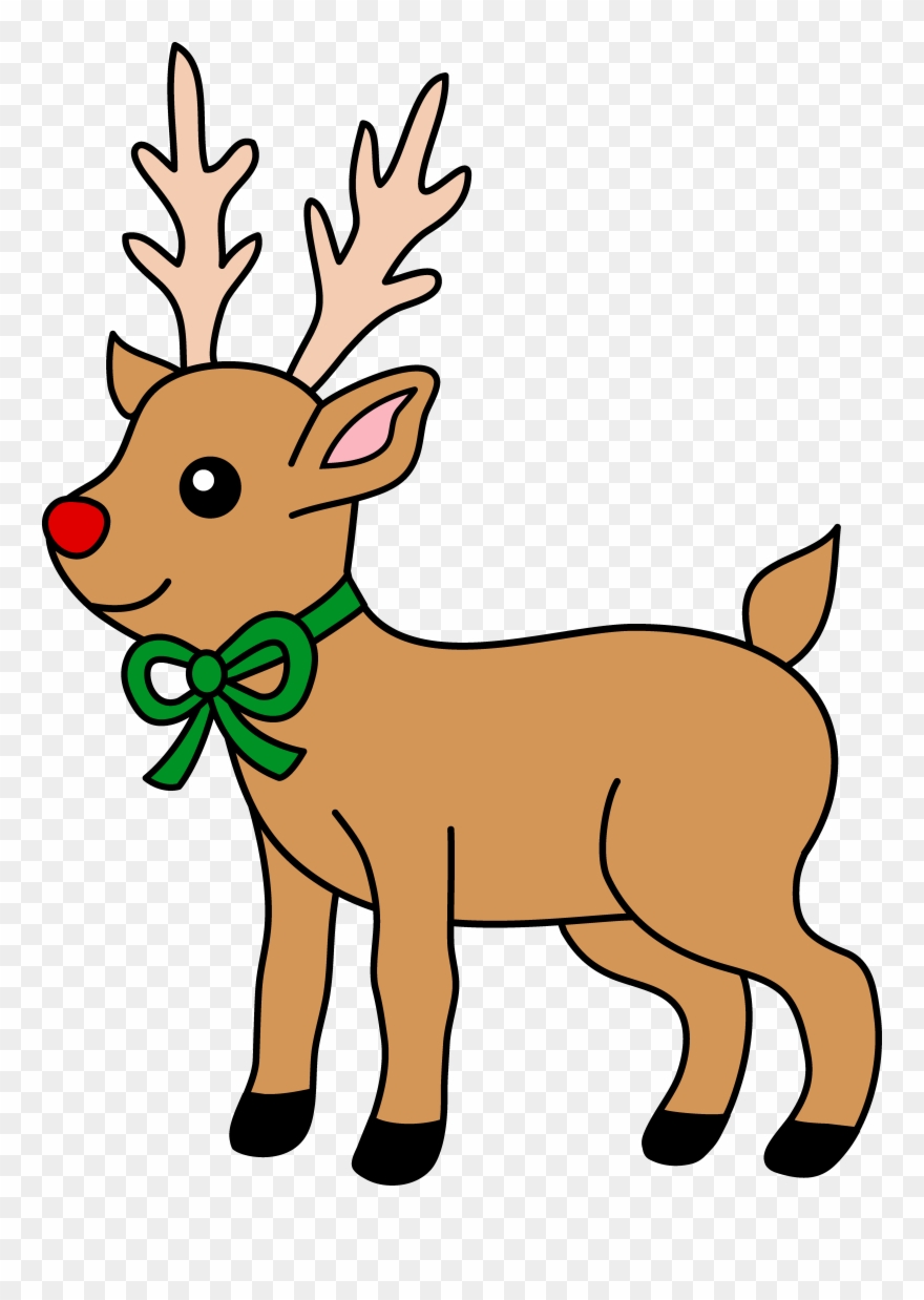 Reindeer Clipart - Rudolph The Reindeer Throw Blanket - Png Download