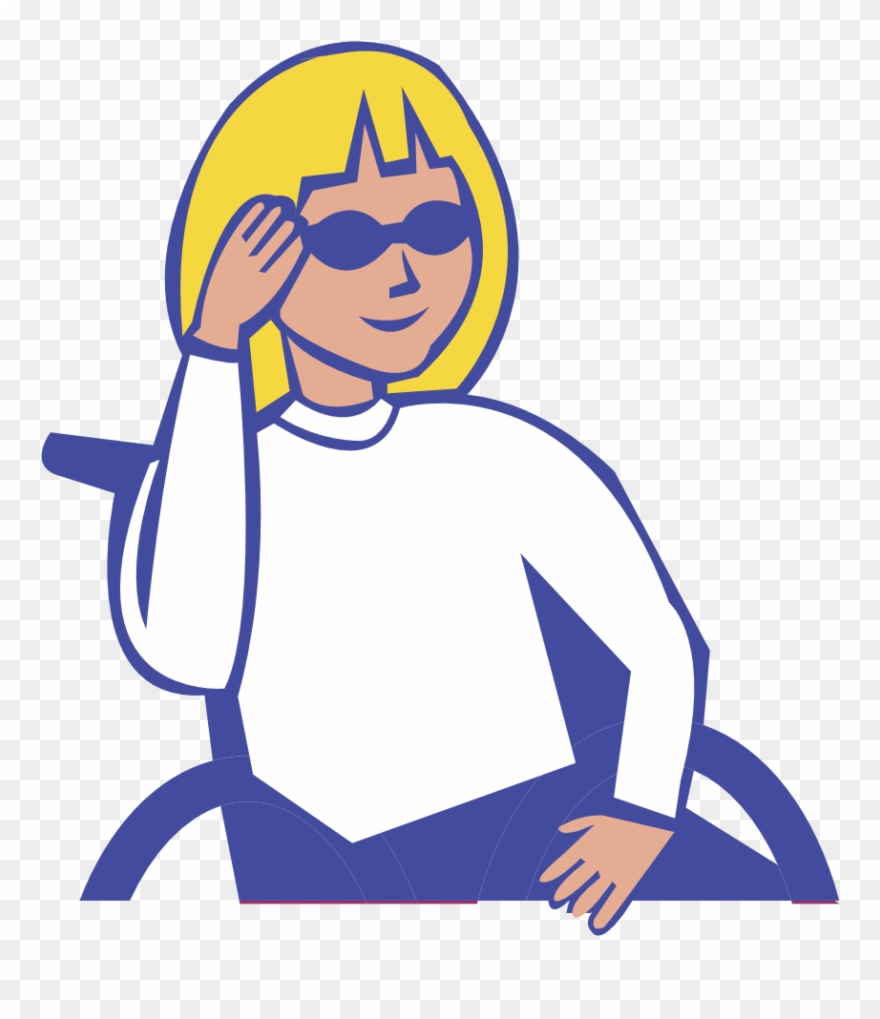 รถ เข็น คน พิการ เวก เตอร์ Clipart