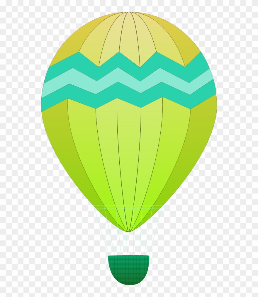 Clip Arts Related To - Pretty Hot Air Balloons Clipart - Png Download