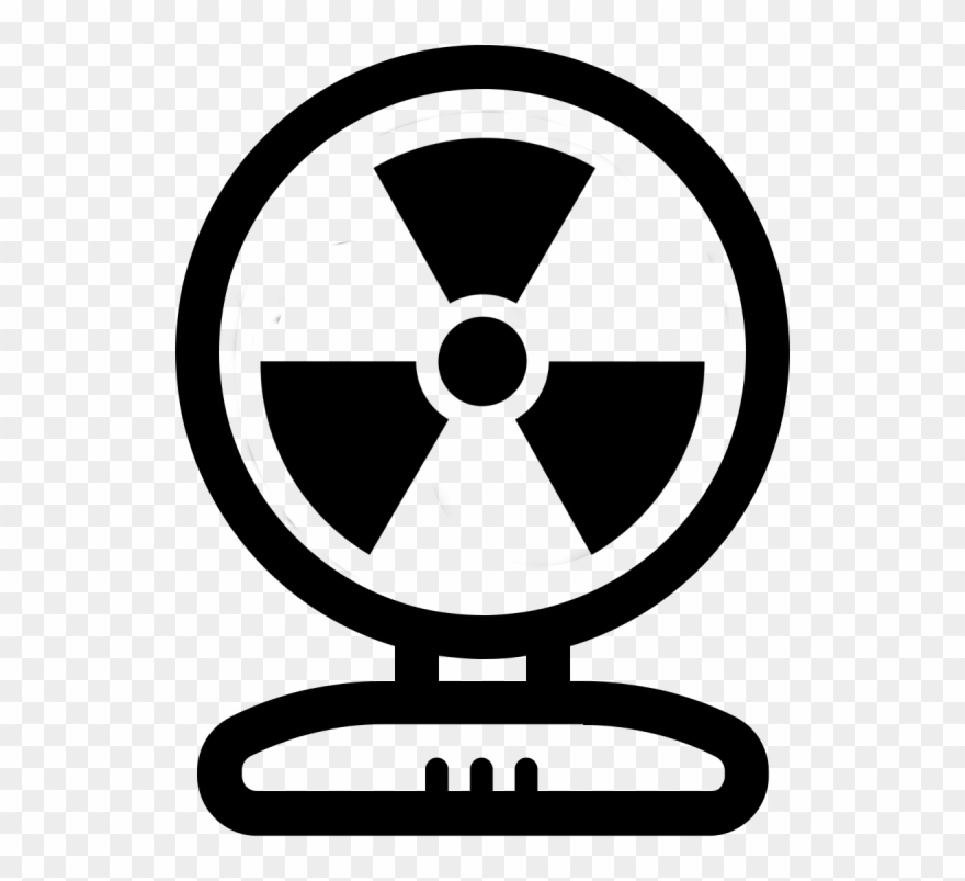 Cropped Road Signs - Radiation Symbol Clipart