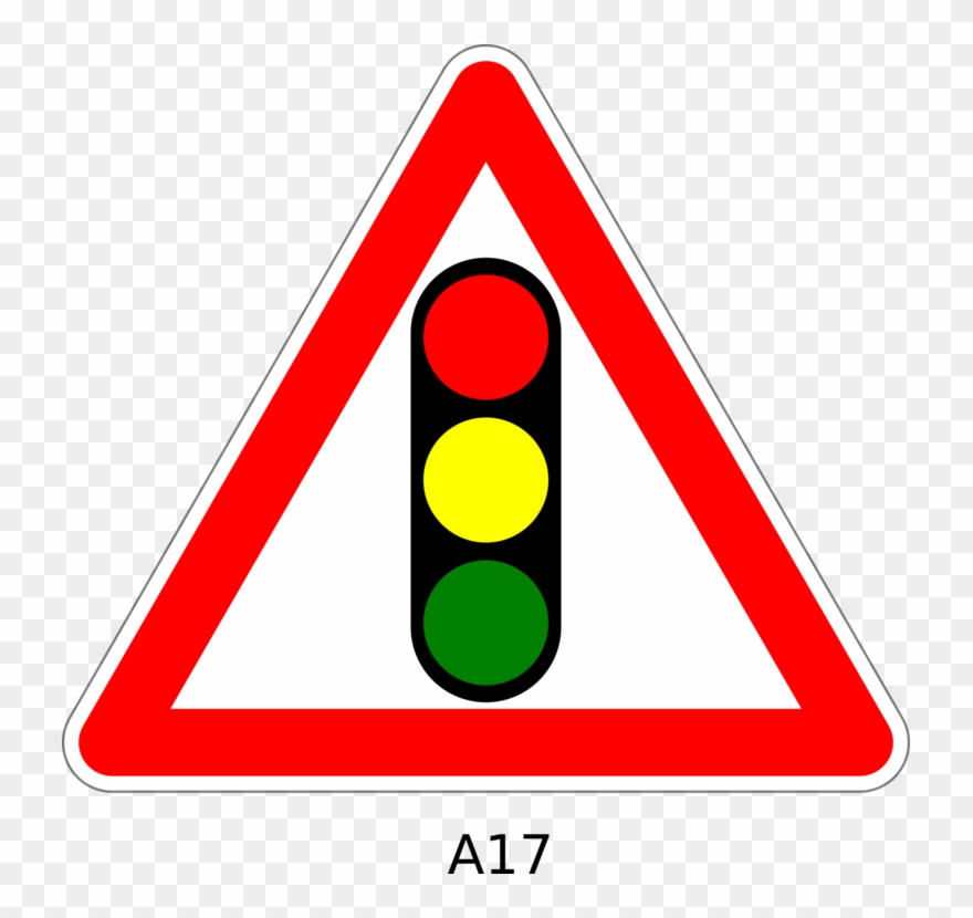 All Photo Png Clipart - Traffic Light Road Sign Transparent Png