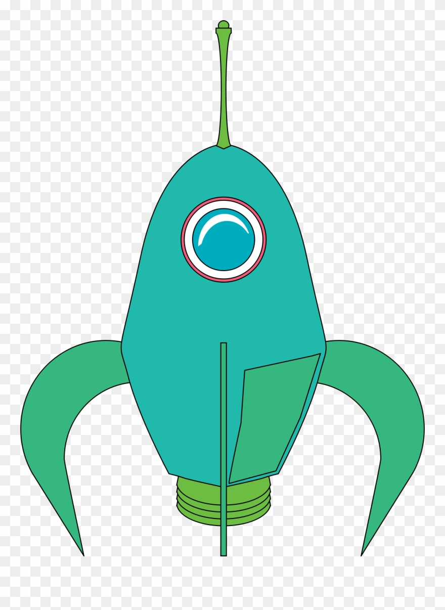 Computer Icons Download Spacecraft Rocket Outer Space - Futuristic Clipart - Png Download