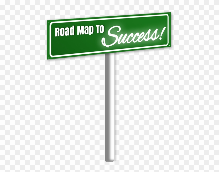 Road Map To With - Pole Sign Road Png Clipart