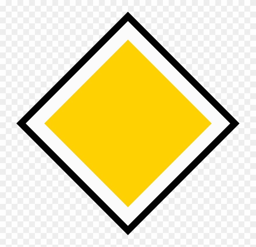 Clip Arts Related To - Знак Главная Дорога Png Transparent Png