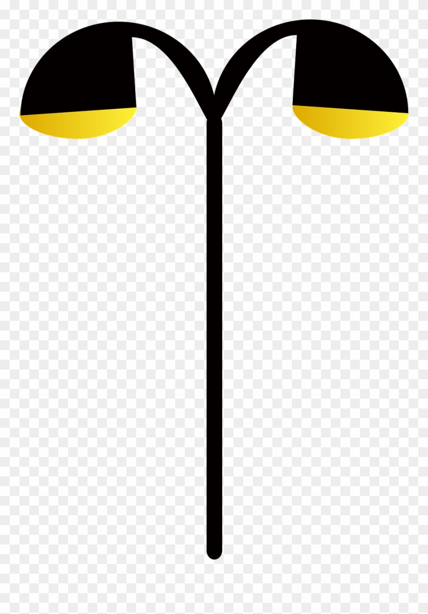Road Clipart Lamp - Street Light Clipart - Png Download