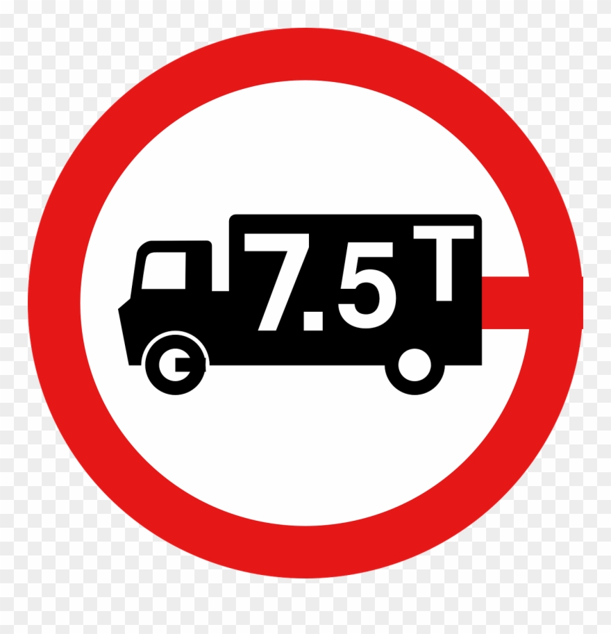 No Overtaking Traffic Sign Clipart
