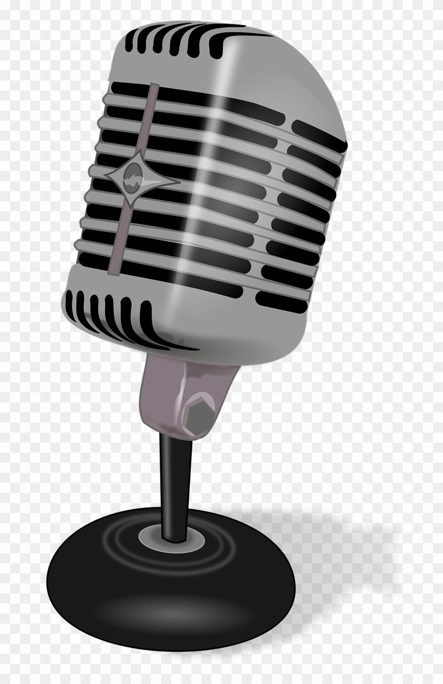 Wireless Microphone Music Download - Free Microphone Clip Art - Png Download