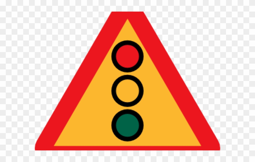 Road Clipart Robot - Traffic Lights Sign - Png Download