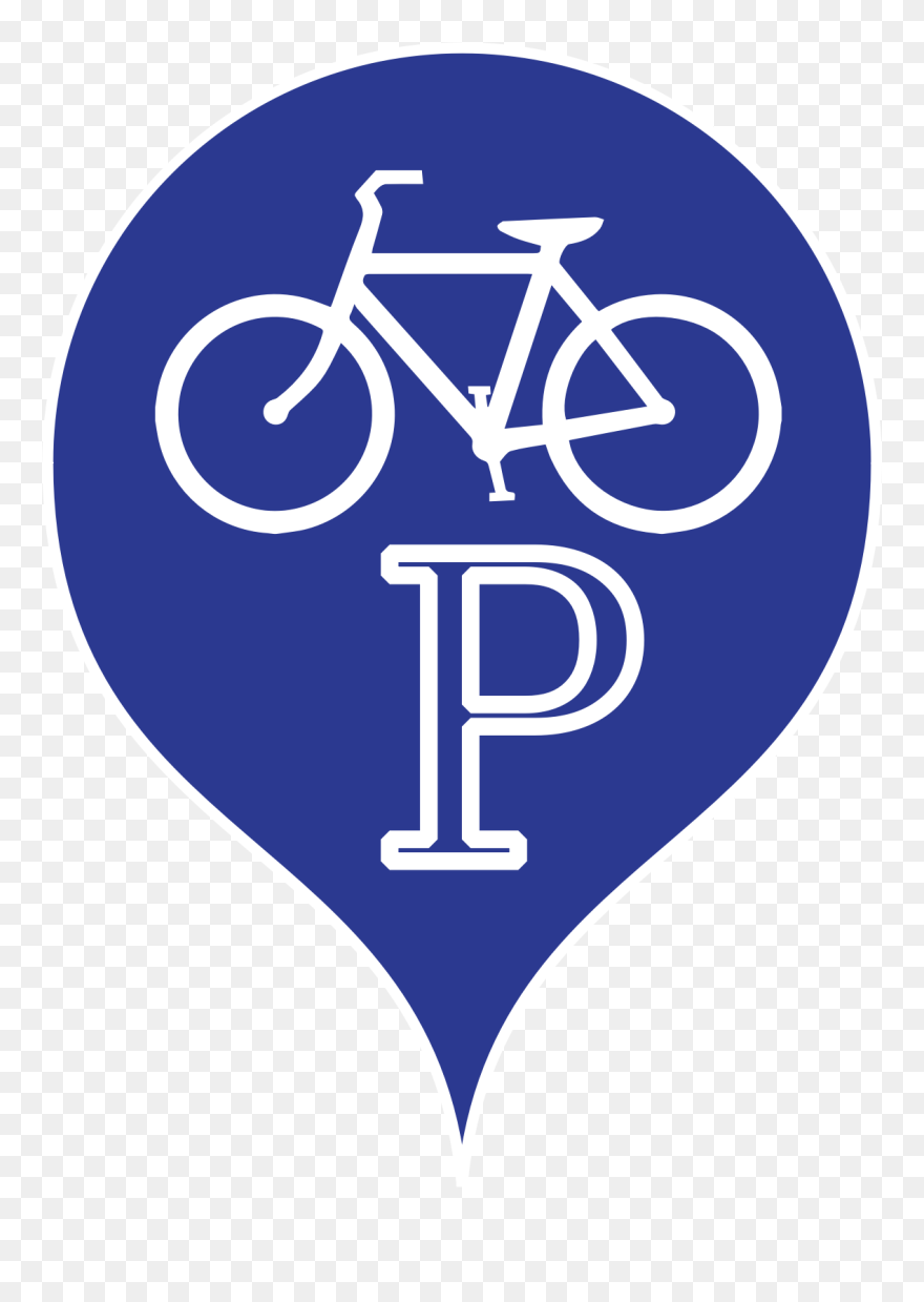 Bicycle Parking Cycling Segregated Cycle Facilities - Bike Route Sign Clipart