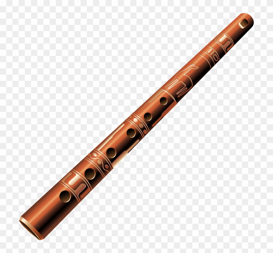 Microphone Clipart Flute Instrument - Piccolo Nhạc Cụ - Png Download