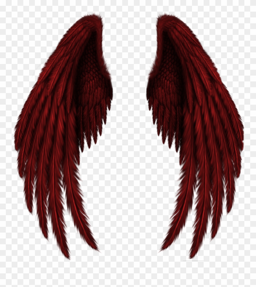 Raven Clip Art - Angel Black Wings Png Transparent Png