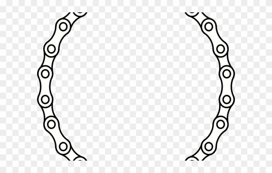 Cycling Clipart Chain - Corrente De Bike Desenho - Png Download