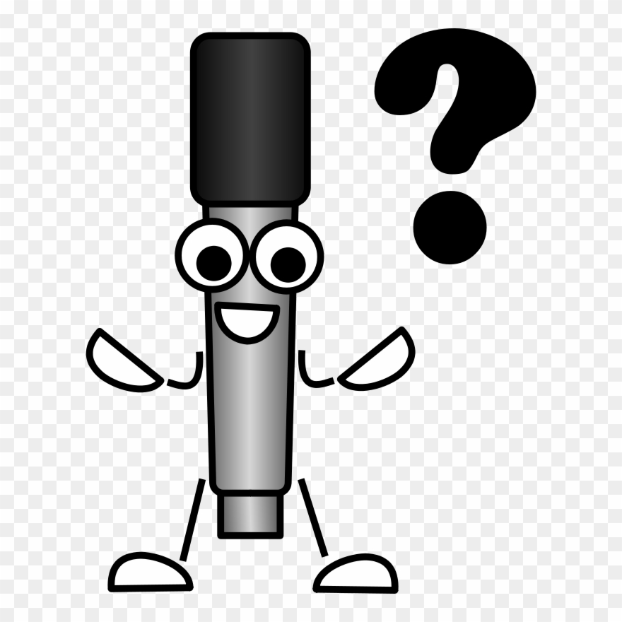 Free Mike The Mic Question - รูป ไม ค์ ร้องเพลง การ์ตูน Clipart