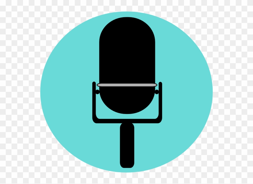 Microphone Clipart Blue Microphone - Clip Art - Png Download