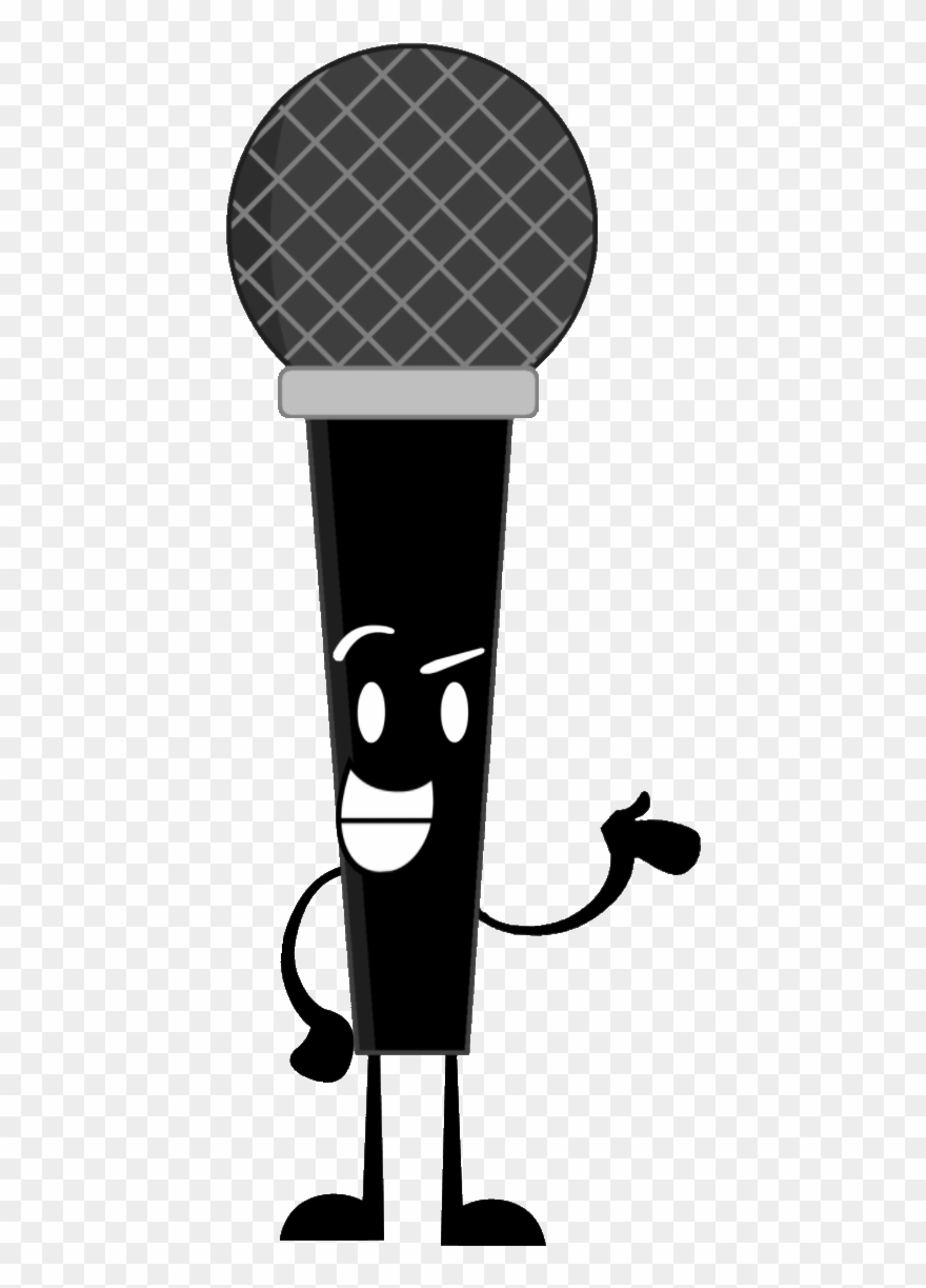 Microphone Clipart Black Object - Microphone - Png Download