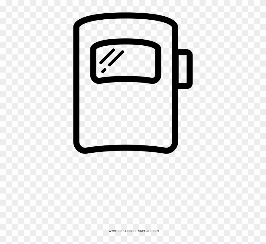 Welder Coloring Page Clipart