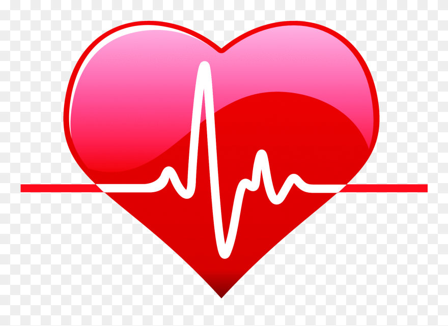 Clip Art Freeuse Download Heart Png With - Heart With Lifeline Png Transparent Png