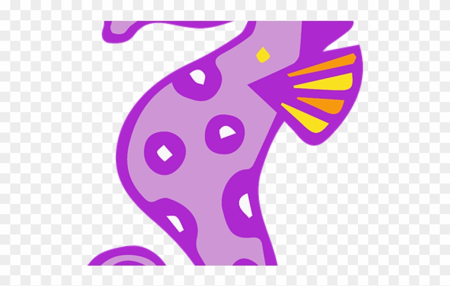 Seahorse Clipart Transparent Background - Transparent Background Seahorse Clipart - Png Download