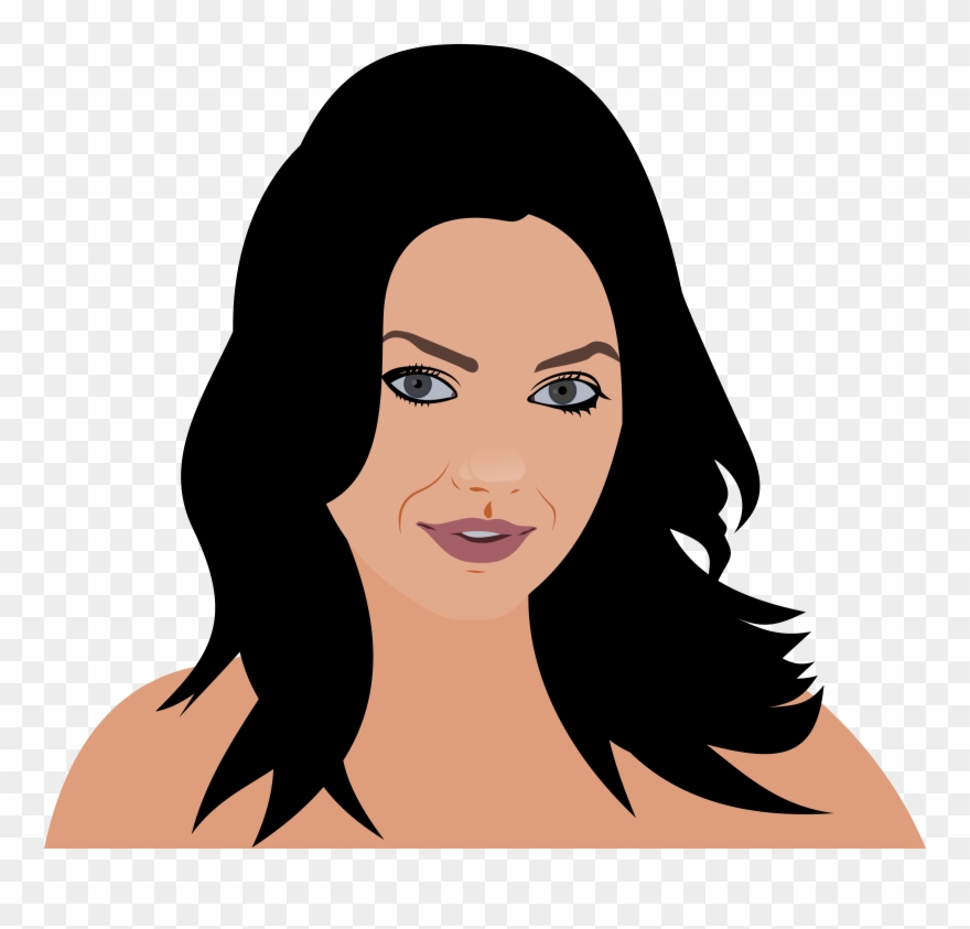Yükle Clipart - Mila Kunis Vector - Png Download