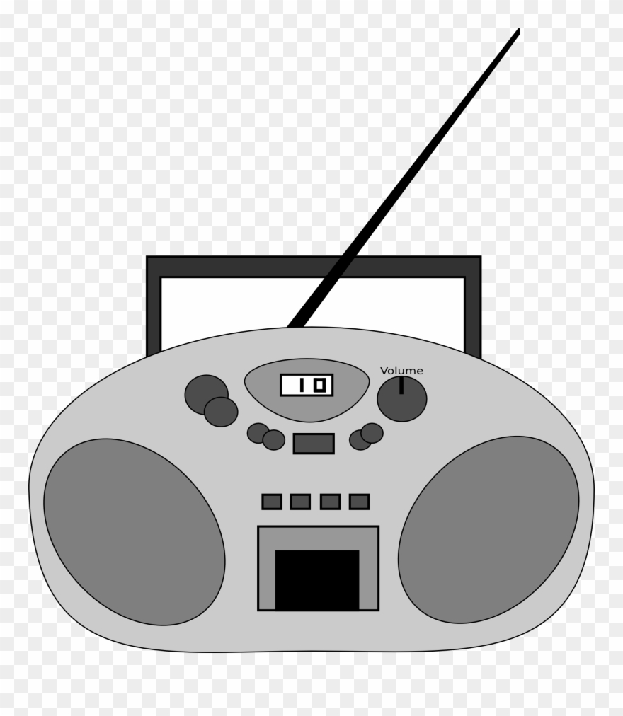 Radio Clip Art Free - Radio Clip Art - Png Download