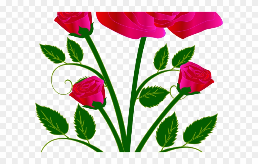 Love Wood Clipart Rose - Love Flower - Png Download